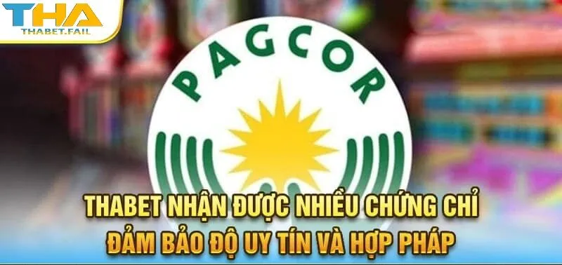 trang chủ 529 Thabet được chứng nhận bởi những cơ quan mang thẩm quyền hàng đầu